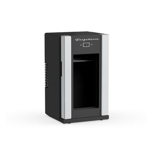 Frigidaire 12L mini fridge Black stainless steel